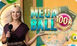 Mega Ball original live game cover