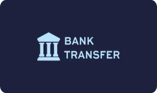 Bank transfer payment method icon