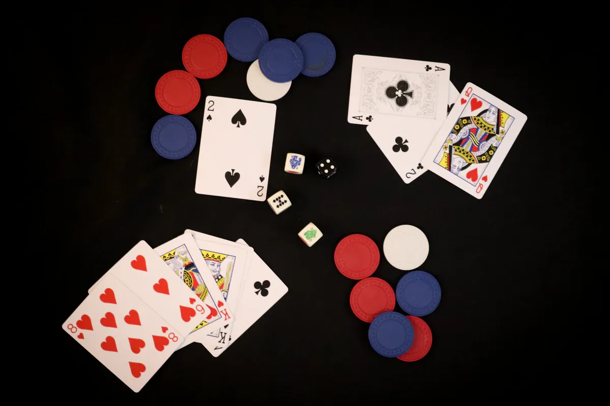 High-resolution real cards, dice and casino chips used in the Canada review